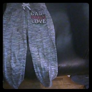 California sweat pants